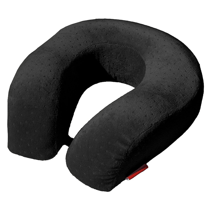 Kroppsbutiken Cushion Sort Nakke pude i memory skum