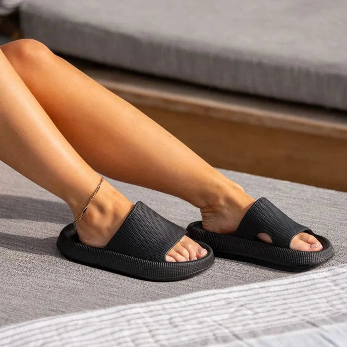 Tøfler (stødabsorberende memory foam)