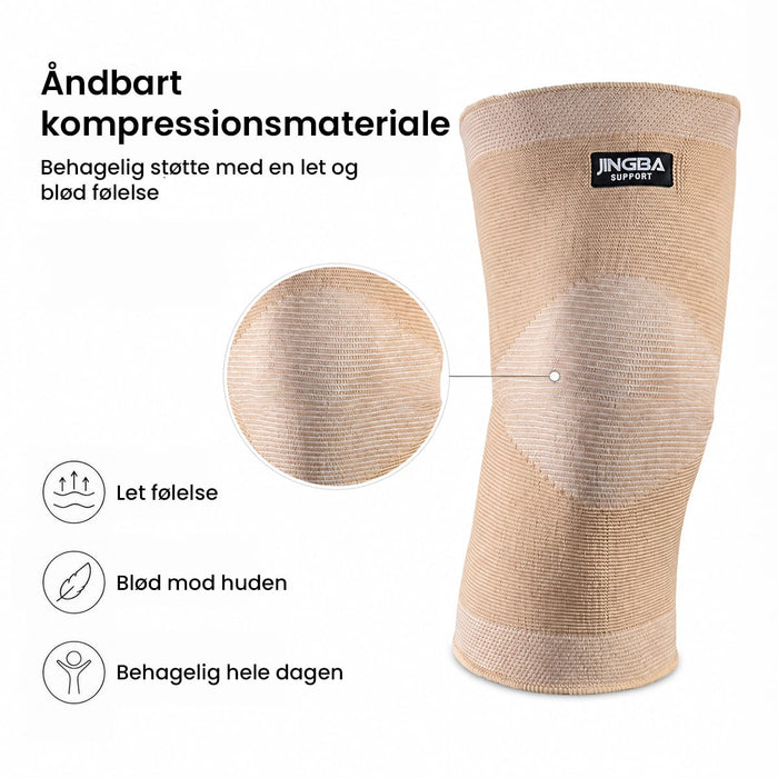 Sportsknæstøtte med kompression