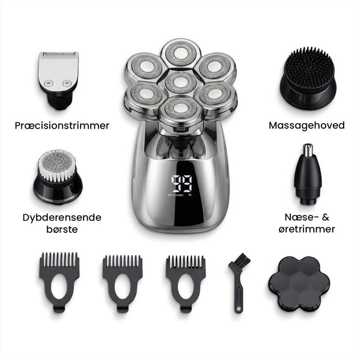7D hovedbarbermaskine