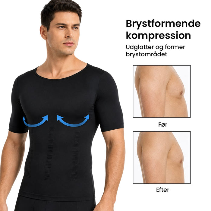 Formende kompressionstrøje til mænd