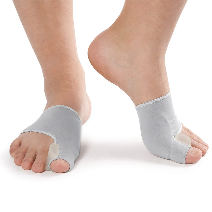 Kropsbutikken Hallux valgus-beskytter med gelpude – Grå