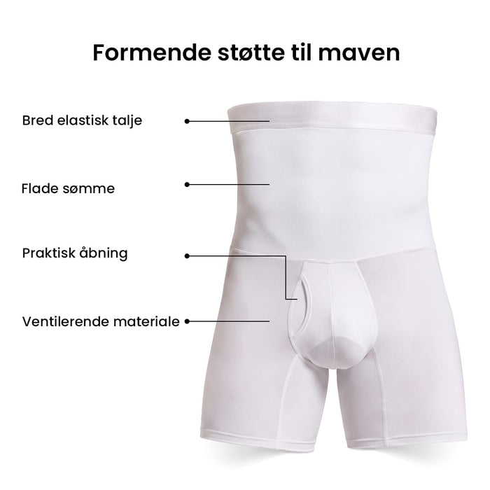 Taljeformende kompressionsshorts