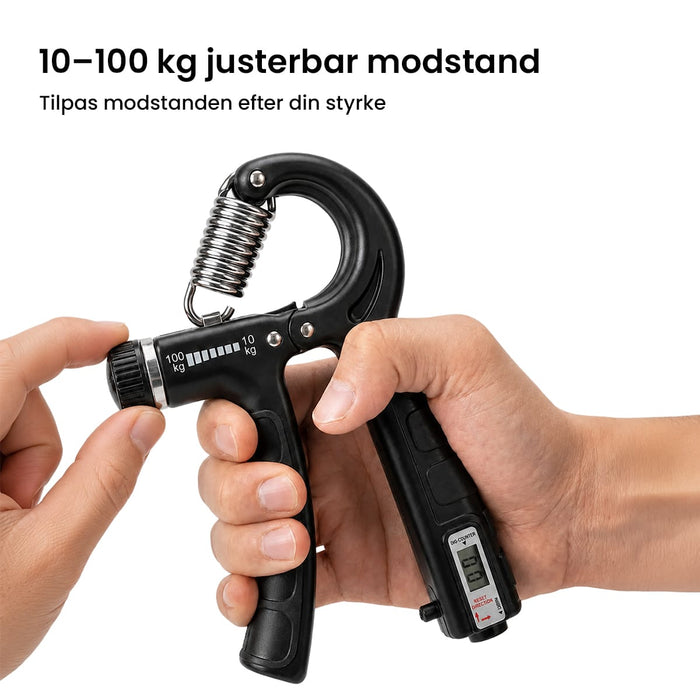 Justerbar håndtræner 10-100 kg