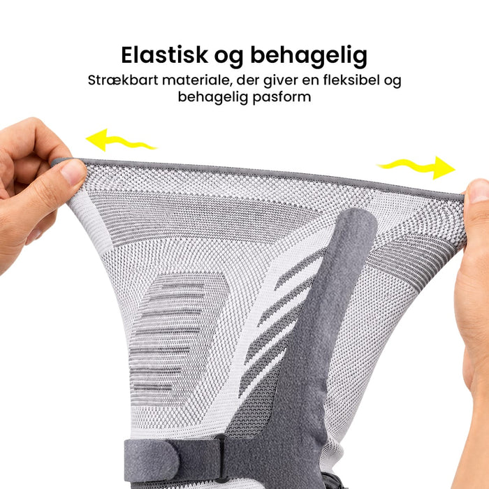Sportsknæbeskytter med spænde