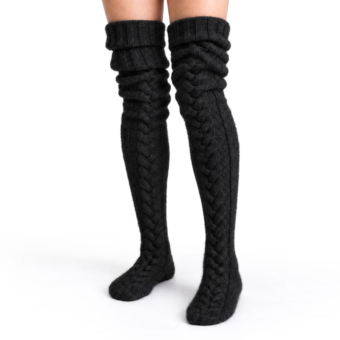 Kropsbutikken Cozysocks - Varme og behagelige lange strømper – Sort