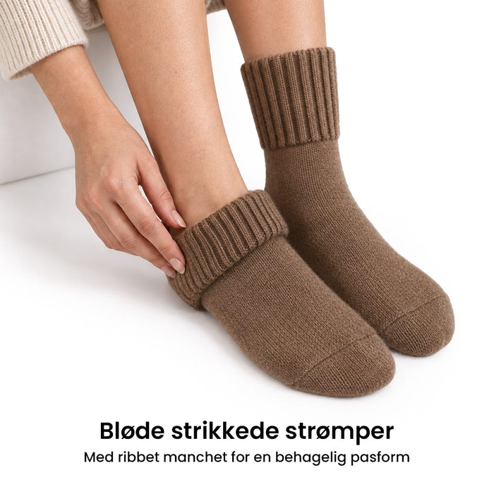 Ekstra tykke vinterstrømper (5-pak)