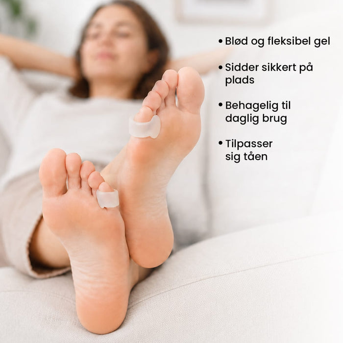 Tåseparator til lilletå (2 stk)