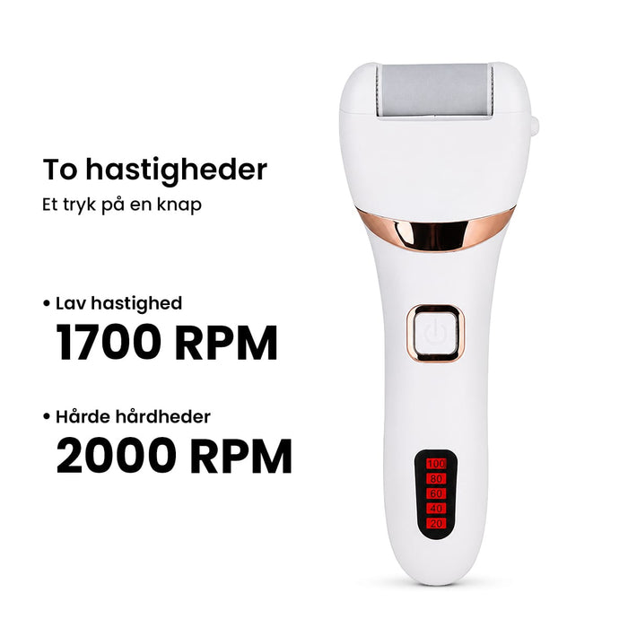 Elektrisk fodfil mod hård hud