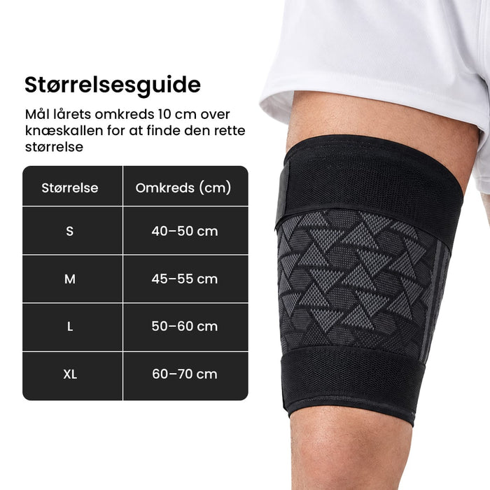 Justerbar lårstøtte