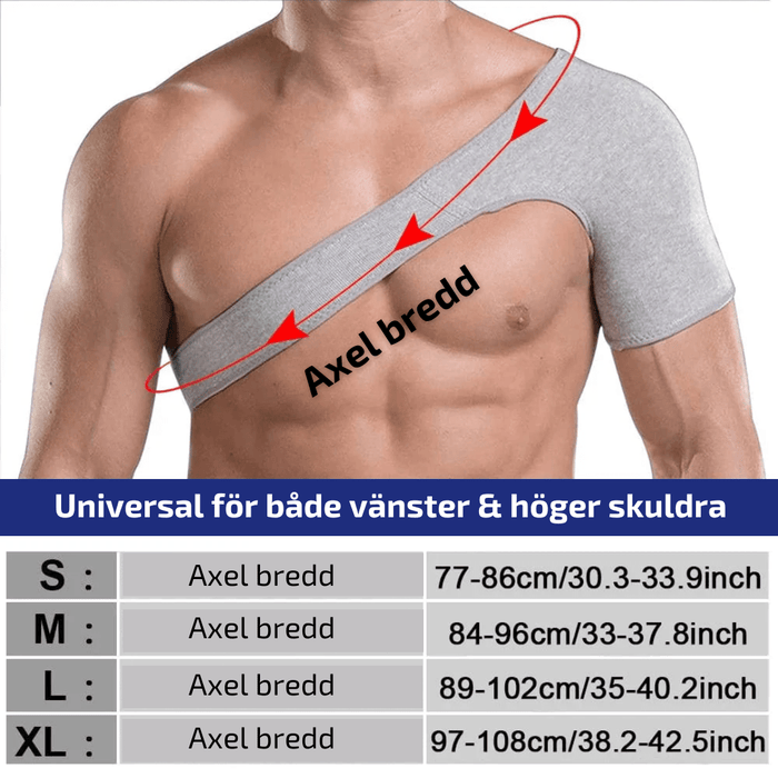 Kroppsbutiken Akselbeskyttelse Axelskydd bambu