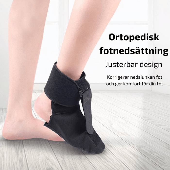 Kroppsbutiken Ankelstøtte Natstrømpe hælspore