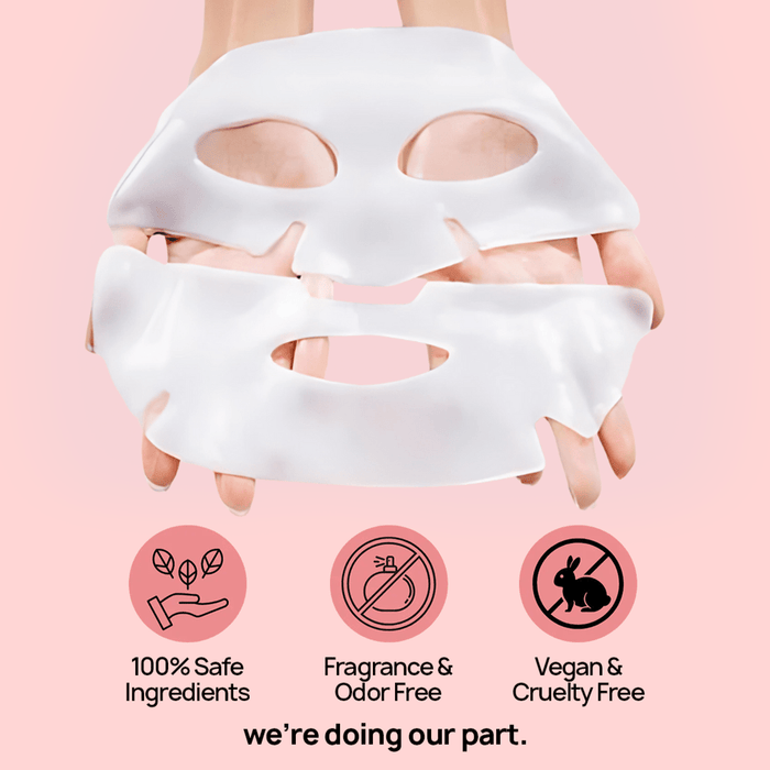 Kroppsbutikken Ansigtmaske The Real Deep Collagen Mask (3-Pak)