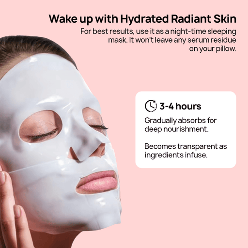 Kropsbutikken Ansigtmaske The Real Deep Collagen Mask (3-Pak)