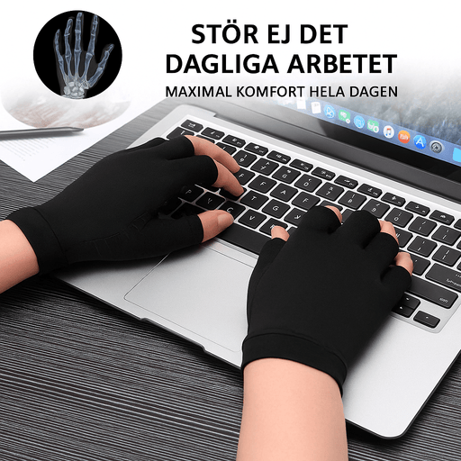 Kroppsbutiken artrit Kompressionshandsker (koper)