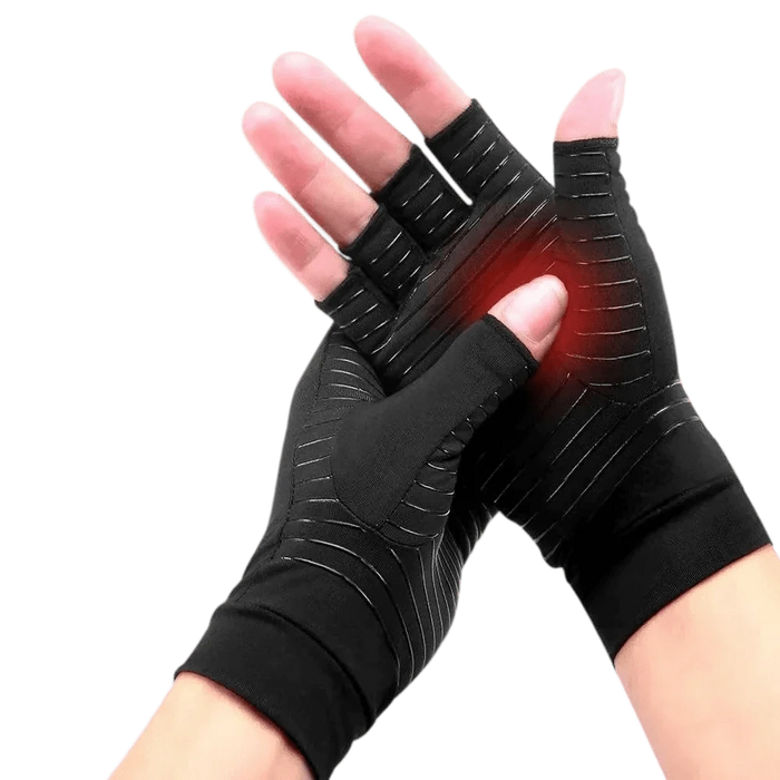 Kroppsbutiken artrit Kompressionshandsker (koper)