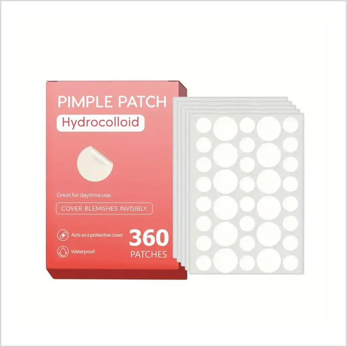 Kroppsbutiken Bandage Standardtitel Hydrokolloid akneplastre (360 stk)