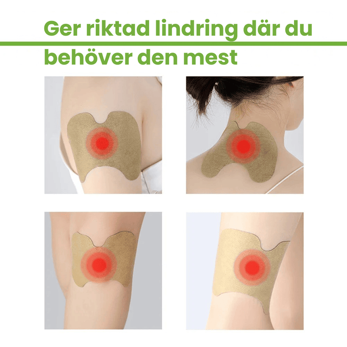 Kroppsbutiken Bandage Standardtitel Knæplastre med urteekstrakt (30 stk)