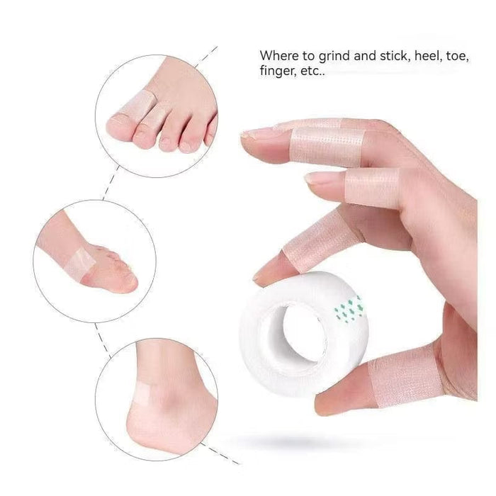 Kroppsbutiken bandagetejp Skoskavstejp (Transparent)