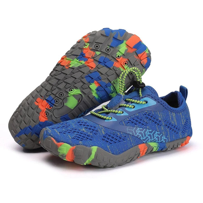 Kroppsbutiken Barfodssko til børn Blå / 25 Barfodede sko til børn Active