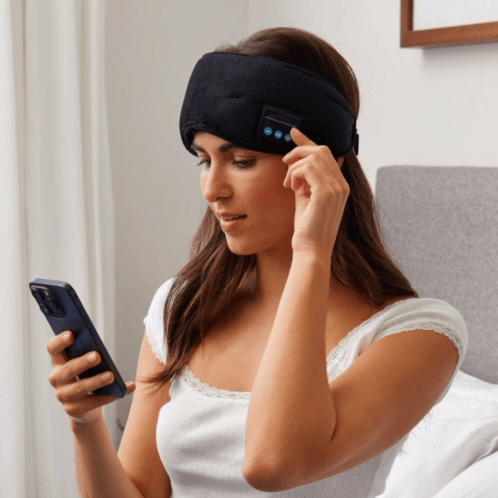 Kroppsbutiken Bluetooth pandebånd Standardtitel Sovemaske Pro – Bluetooth Søvnmaske