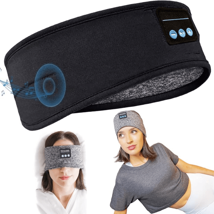 Kroppsbutikken Bluetooth pandebånd Pandebånd med høretelefoner (Trådløs/Bluetooth)