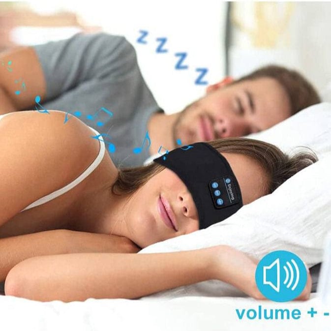Kroppsbutikken Bluetooth pandebånd Pandebånd med høretelefoner (Trådløs/Bluetooth)