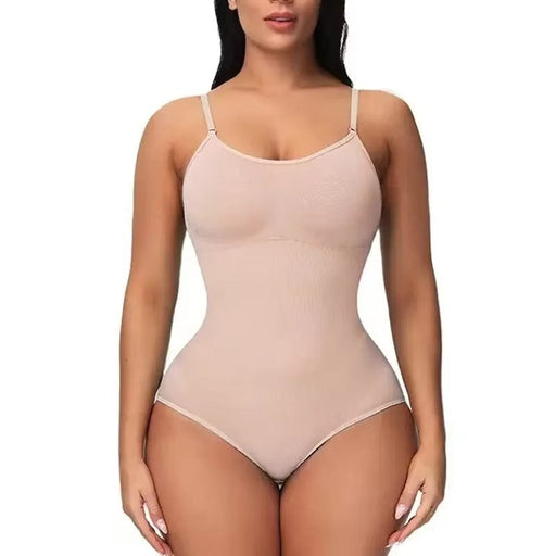 Kroppsbutiken bodyshaper Beige / S Sømløs bodysuit shapewear