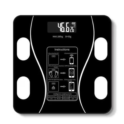 Kroppsbutiken Bølge Standardtitel Smart vægt med BMI og LED-display