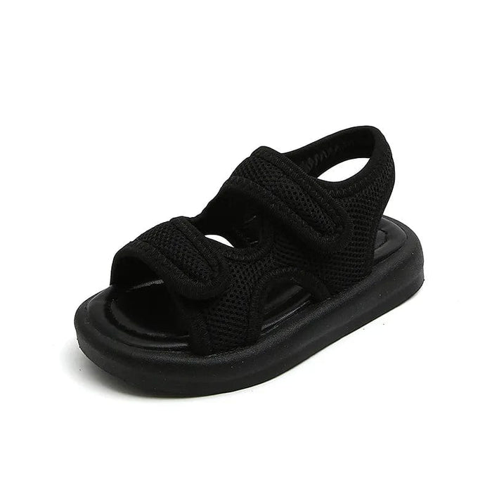 Kroppsbutiken Børnesandal Sort / 21 (13cm) Stofsandaler