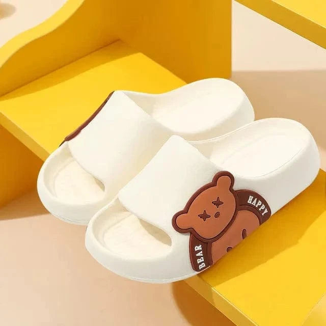 Kroppsbutiken Børnesko Hvid / 24-25 Badetøfler figur barn