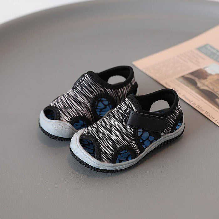 Kroppsbutiken Børnesko Sort / 21 (Innersula 13,5 cm) Børnesandaler (velcro)