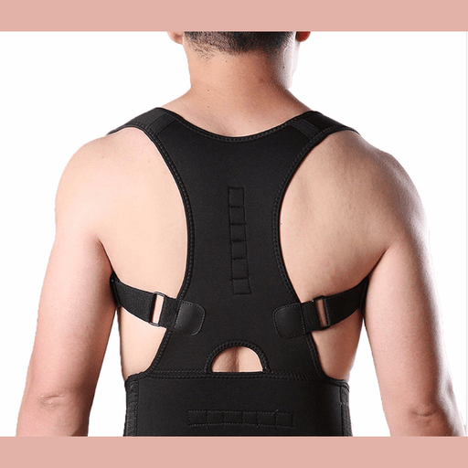 Kropsbutikken Brace Black / S: 25-30" / 64-77cm Magnetisk holdningskorrigerer