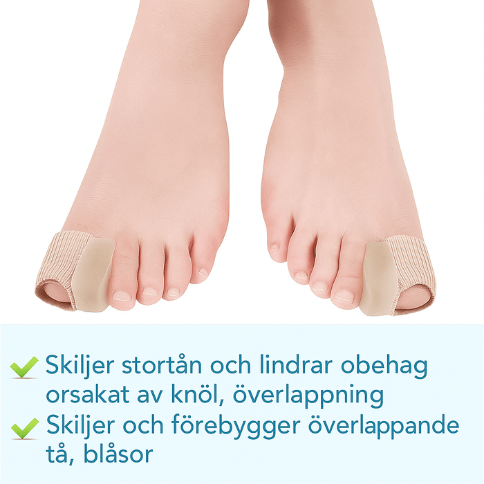 Kroppsbutikken Bunion Bunion lindrende tåafstandshaltere i gel