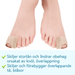 Kroppsbutikken Bunion Bunion lindrende tåafstandshaltere i gel