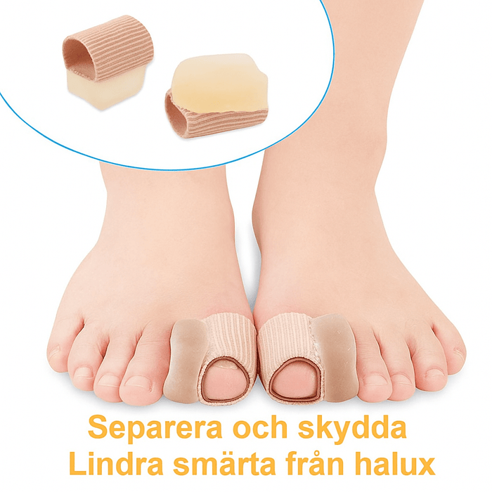 Kropsbutikken Bunion Bunion lindrende tåafstandsholdere i gel