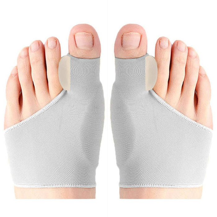 Kropsbutikken Bunion Grå / 35-38 (S) Hallux valgus støtte strømpe (2 stk)