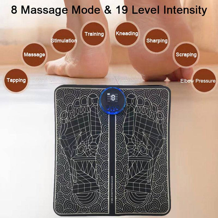 Kropsbutikken EMS Massage Elektrisk EMS Fodmassage-måtte