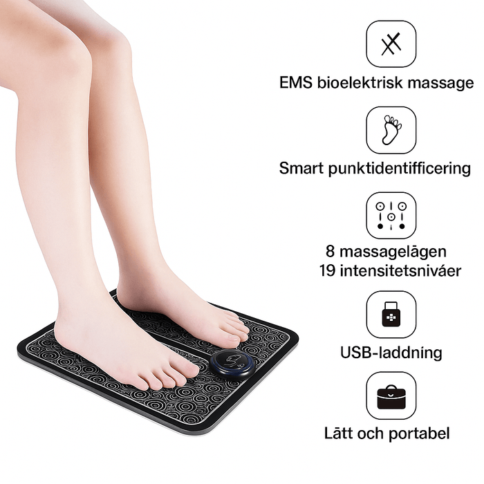 Kropsbutikken EMS Massage EMS fodmassage