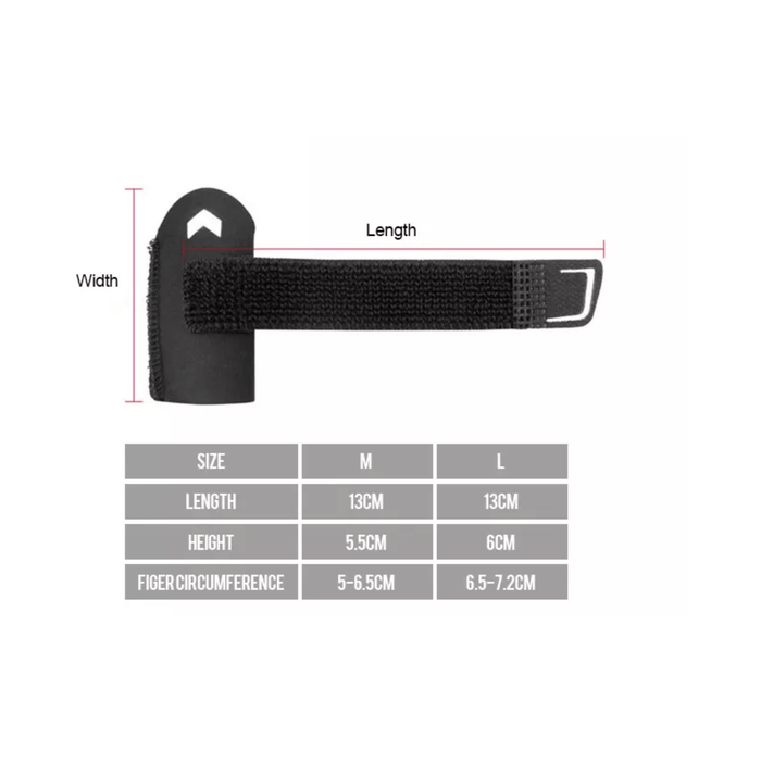 Kroppsbutiken Finger korrigeringsstød Elastisk fingerbandage