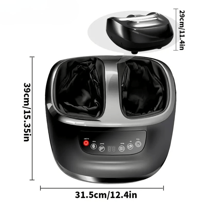 Kroppsbutiken Fodmassage Standardtitel Shiatsu fodmassageapparat med varme og vibration