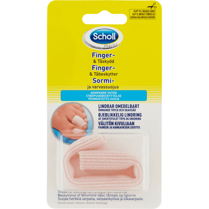 Kroppsbutiken Fodplaster Scholl finger- og tåbeskyttelse