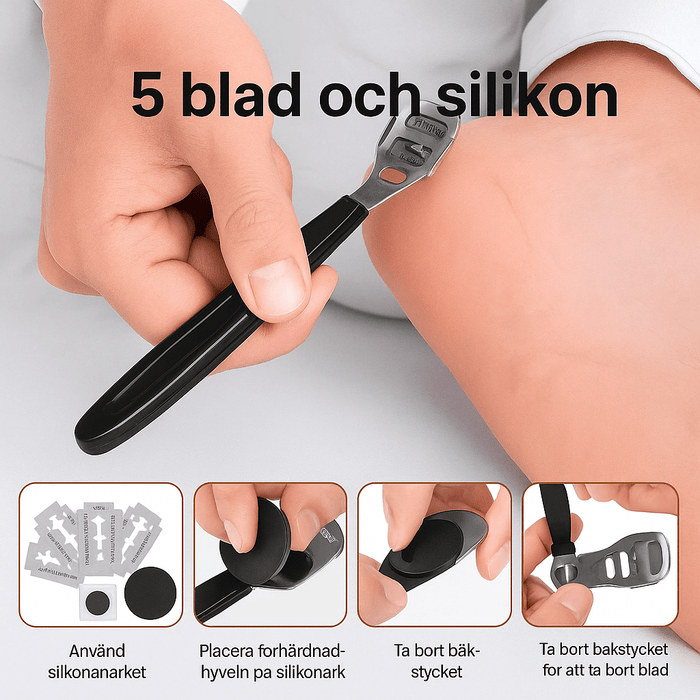 Kroppsbutiken Fodpleje Standardtitel Pedicure- og fodplejesæt 23 dele