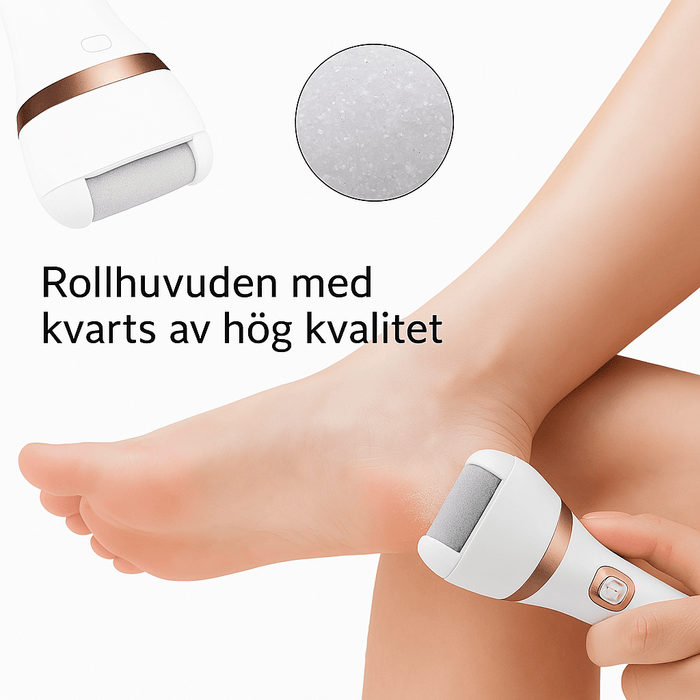 Kroppsbutiken Fodsandpapir Standardtitel Elektrisk fodfil til hård hud