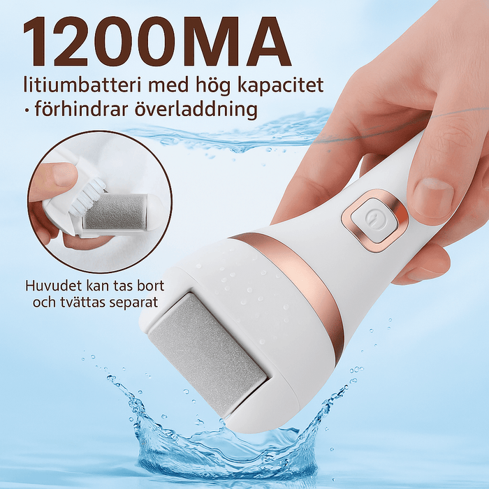 Kroppsbutiken Fodsandpapir Standardtitel Elektrisk fodfil til hård hud