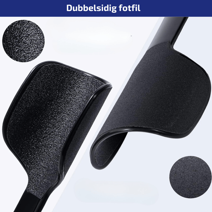 Kroppsbutiken Fodsandpapir Standardtitel Rund fil til fødder