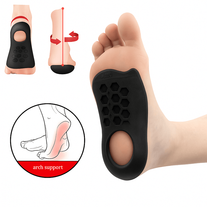 Kroppsbutiken Fodsvang 28-34 Hælsporeindlæg med fodbueunderstøttelse til børn (1 par)