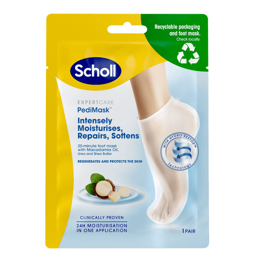 Kroppsbutiken Fotmask SCHOLL BLANDEDE FODSOKKER 1 PAR