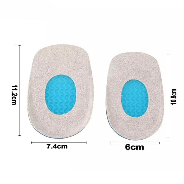 Kroppsbutiken Gelhældenor Hælinlæg (gel, 2 stk)