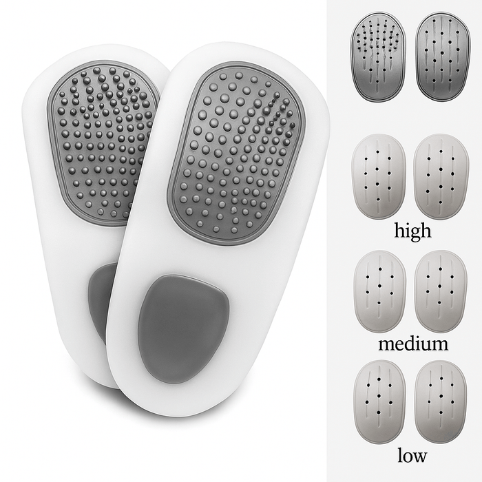 Kroppsbutiken Hælbøjning Hælfodsstøtte til pronation (x4)